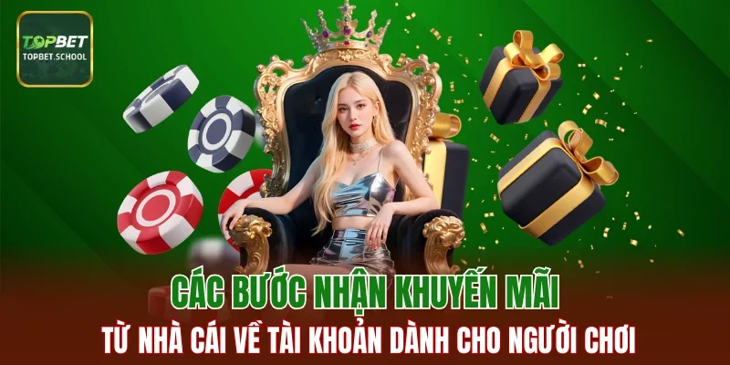 Các bước nhận khuyến mãi từ nhà cái về tài khoản dành cho người chơi