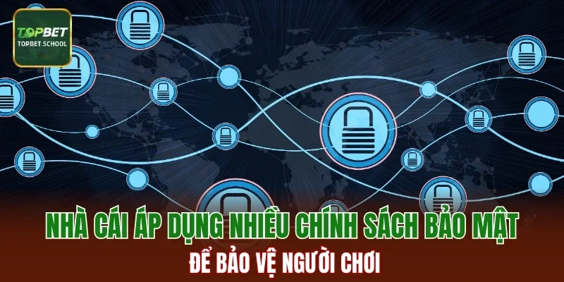 Nhà cái áp dụng nhiều chính sách bảo mật để bảo vệ người chơi